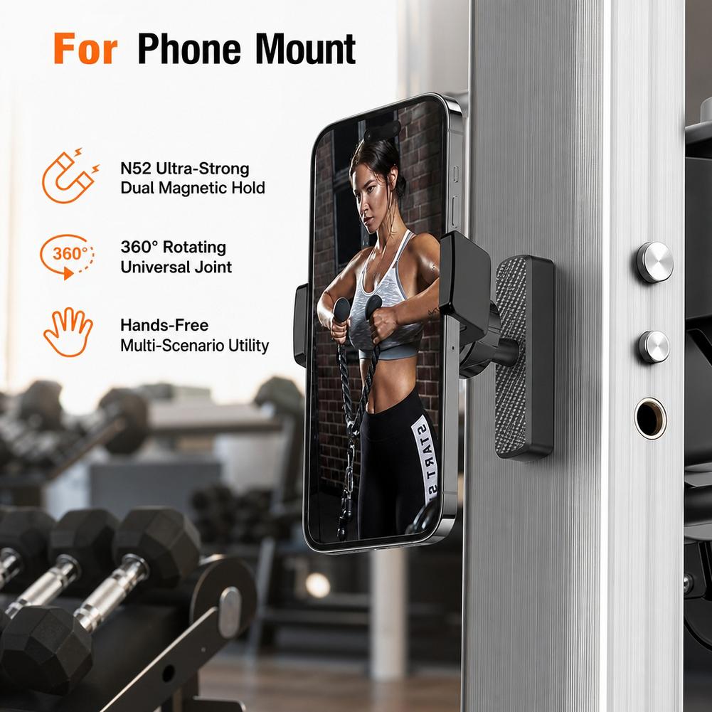 Phone Accessories Useful - Spor Salonu İçin 360 Derece Dönebilen